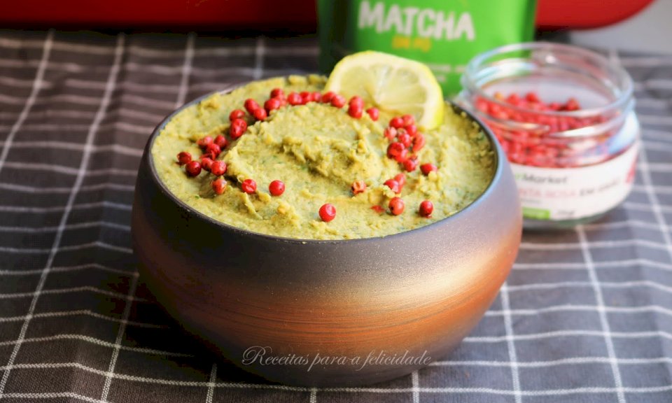 Hummus de Matcha